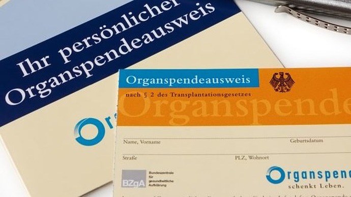 Organspendeausweis