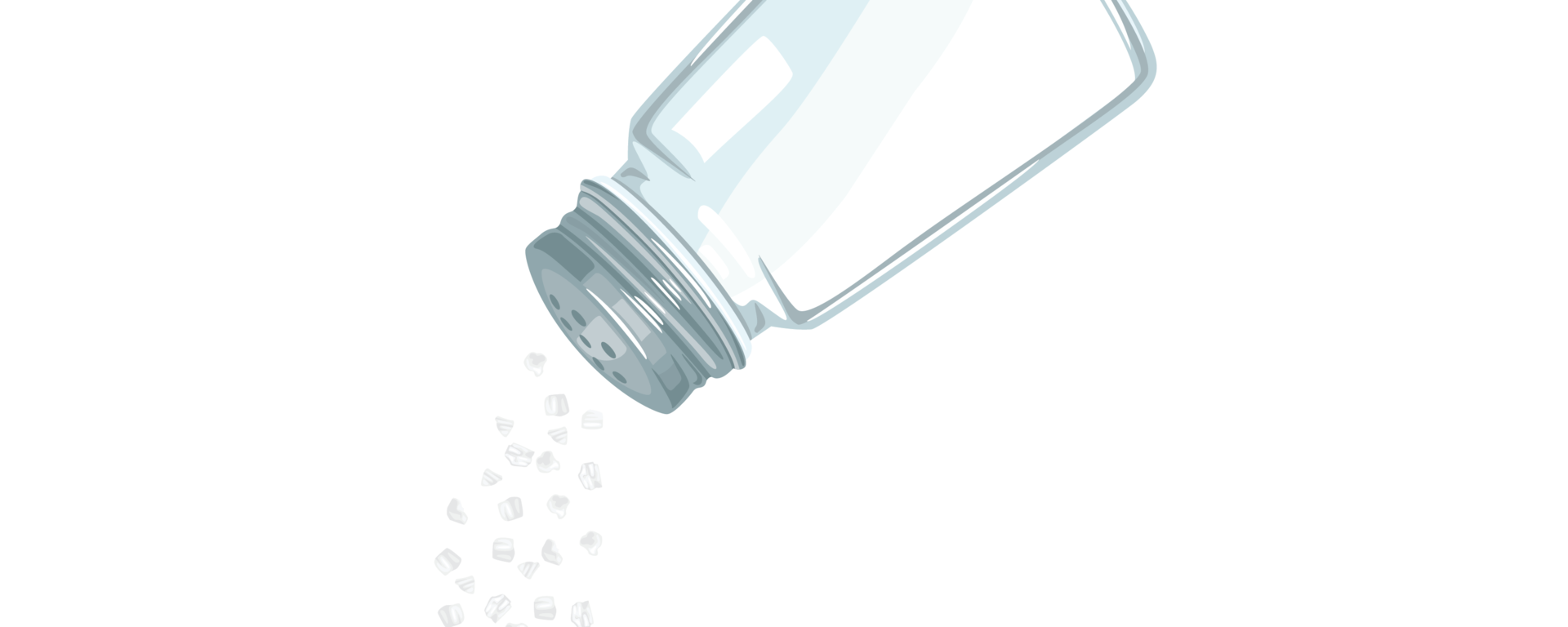 Illustration eines Salzstreuers