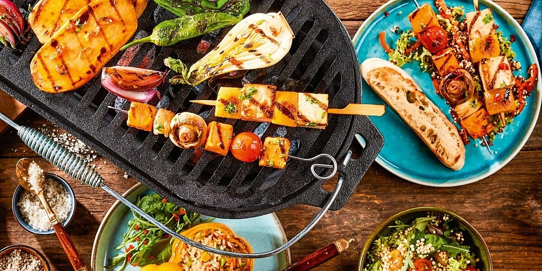 Grillpfanne mit Gemüse