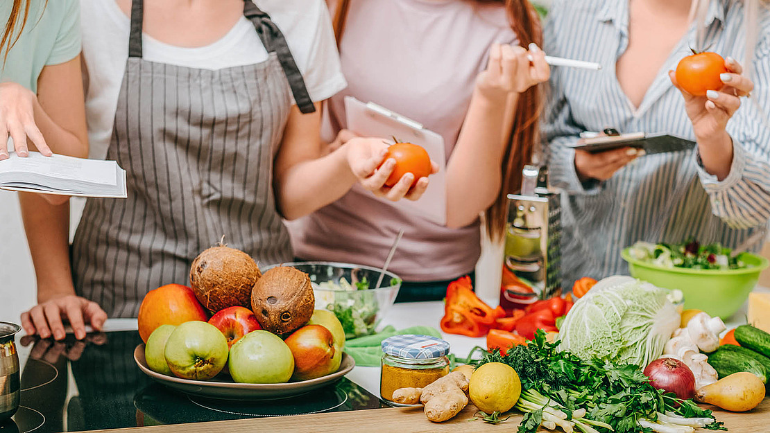 Eine ausgewogene Ernährung kann auch in das Vereinsleben integriert werden.