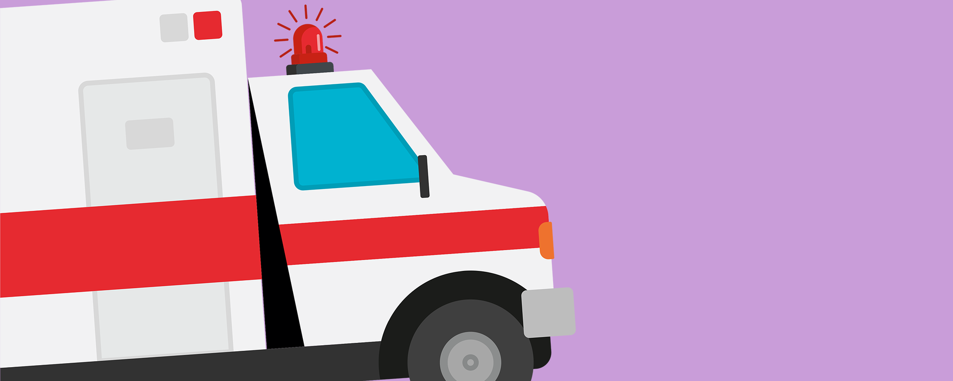 Illustration Krankenwagen