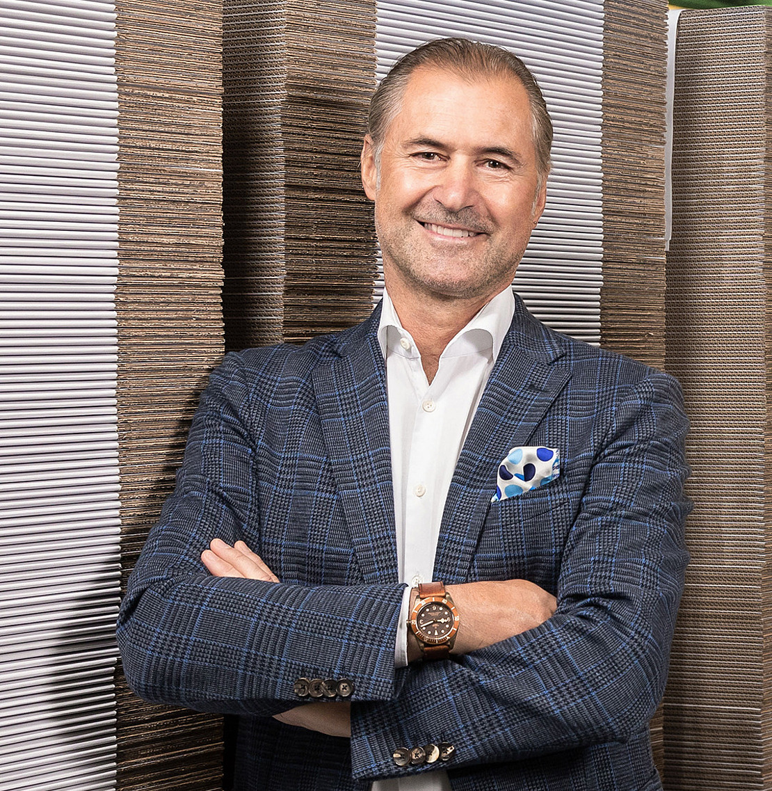 Portrait von Dr. Steffen Würth, Geschäftsführer von Straub-Verpackungen in Bräunlingen